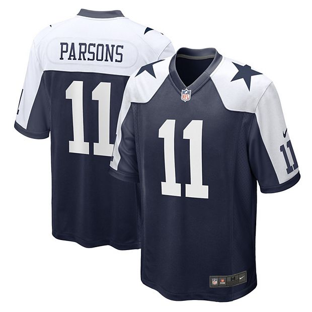 Men's Nike Micah Parsons White Dallas Cowboys Game Jersey Size: Medium