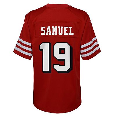 Youth Nike Deebo Samuel Scarlet San Francisco 49ers Alternate Game Jersey