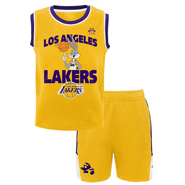 lakers toddler shorts