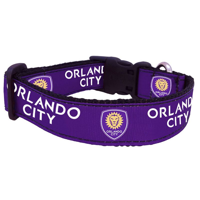 Orlando City SC Dog Collar, Purple