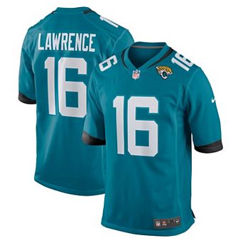 Men's Nike Trevor Lawrence Teal Jacksonville Jaguars 2021 NFL Draft First Round Pick Game Jersey