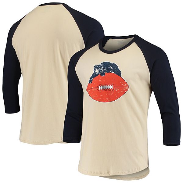 Philadelphia Phillies New Era Women's Baby Jersey Star Raglan T-Shirt -  Cream/Navy