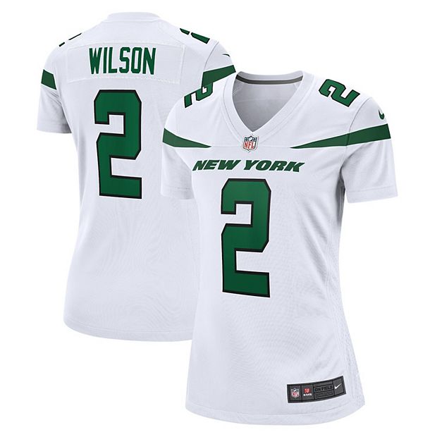 Women's Nike Zach Wilson White New York Jets 2021 NFL Draft First Round  Pick Game Jersey