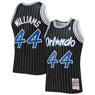 Men's Mitchell & Ness Jason Williams Black Orlando Magic 2009-10 Hardwood Classics Swingman Jersey