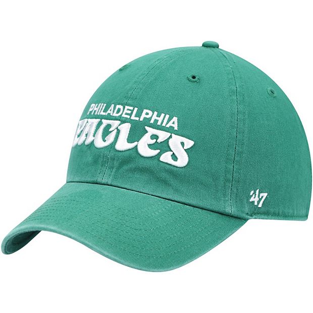 Men's Philadelphia Eagles Green Clean Up Adjustable Hat