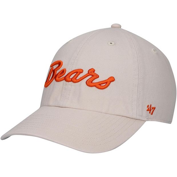 47 Orange Chicago Bears Clean Up Adjustable Hat