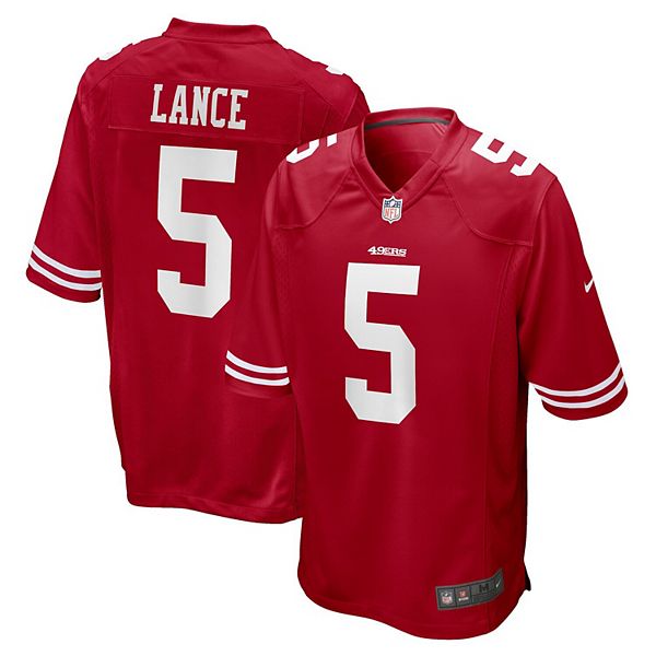 Infant Nike Trey Lance Scarlet San Francisco 49ers Player Game Jersey