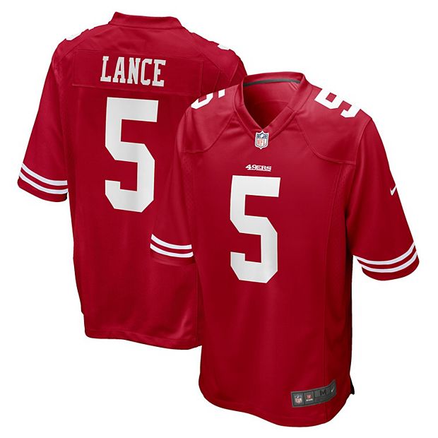 Women's Nike Trey Lance Scarlet San Francisco 49ers Player Jersey