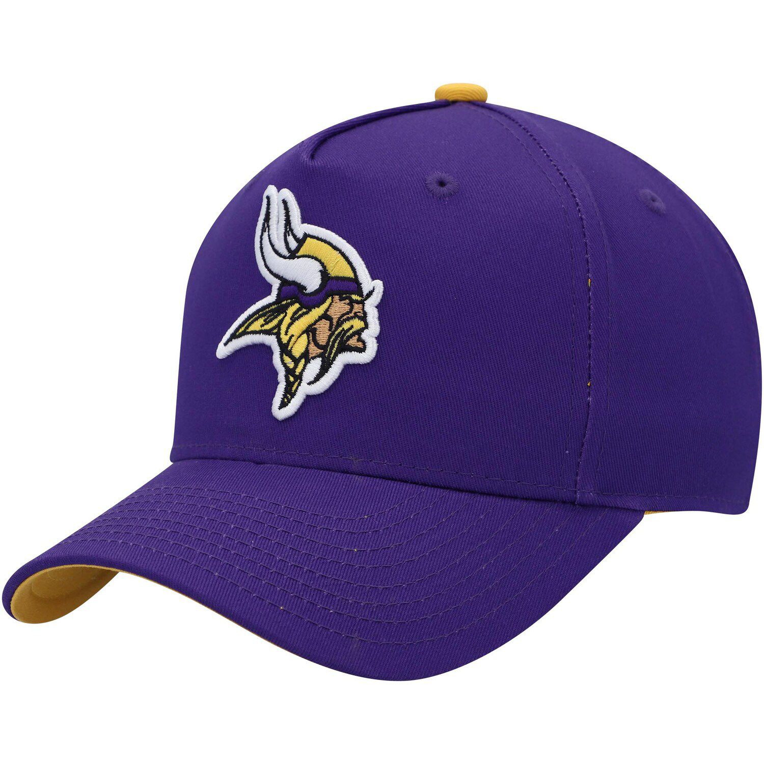 Men's New Era Purple/Gold Minnesota Vikings 2023 Sideline Low