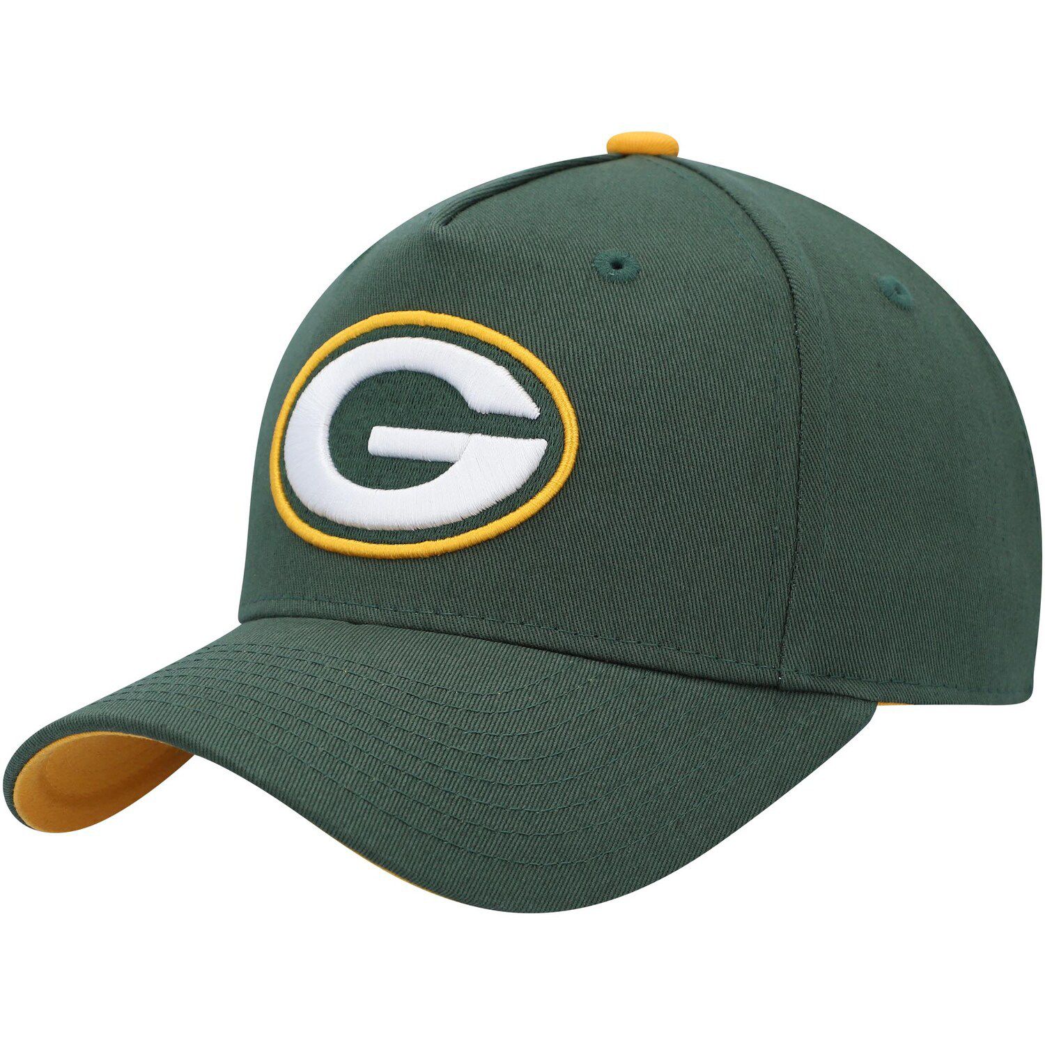 Men's New Era Heathered Black Green Bay Packers Hamilton