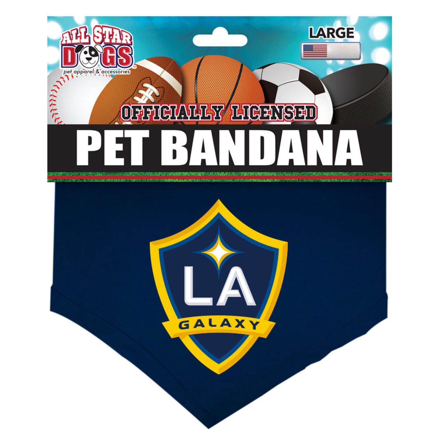 Image for Unbranded LA Galaxy Pet Bandana at Kohl's.