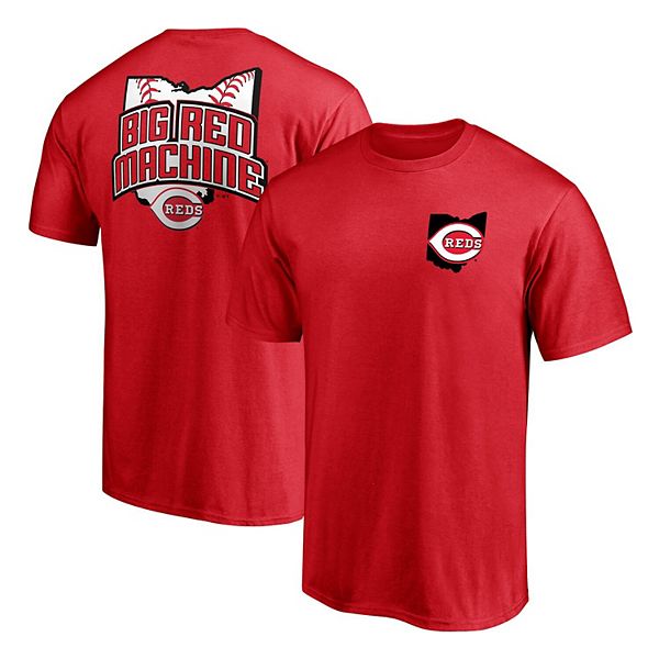 Men's Fanatics Branded Red Cincinnati Reds Hometown Collection Big Red ...