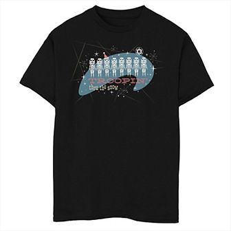 Boys 8-20 Star Wars Christmas Stormtroopers Troopin' Thru The Snow Graphic Tee