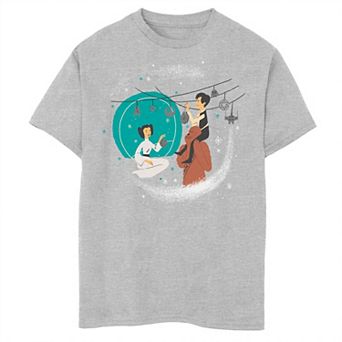 Boys 8-20 Star Wars Christmas Leia Han Solo Chewbacca Ornaments Graphic Tee