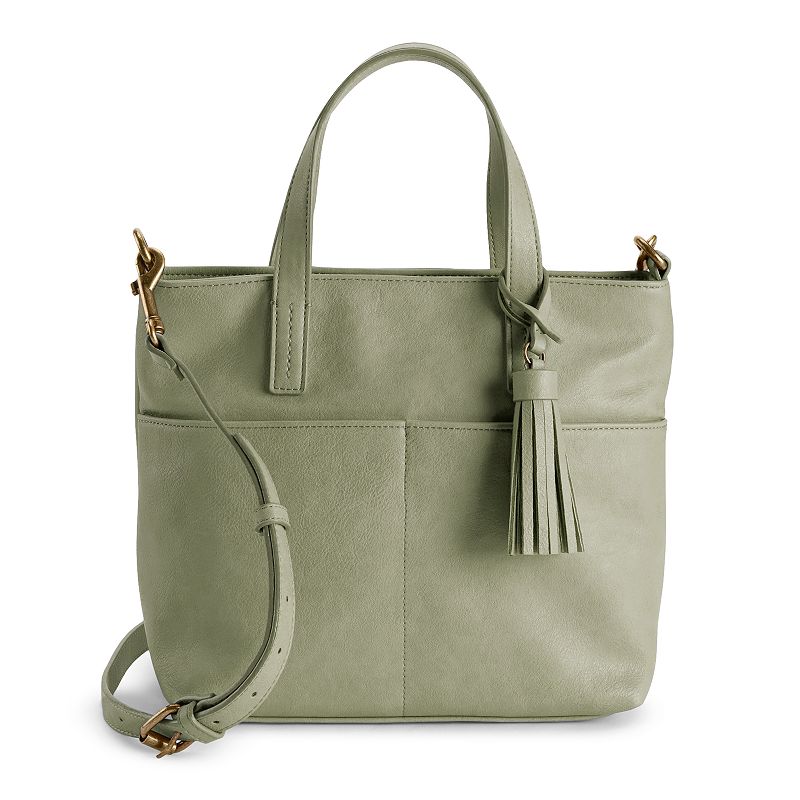 Sonoma Goods For Life® Mini Pocket Tote Bag, Madri Green
