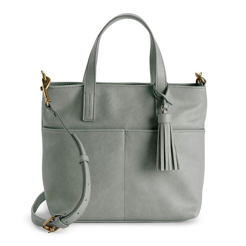 Sonoma Goods For Life® Mini Pocket Tote Bag, Wild Dove
