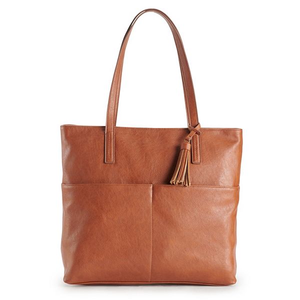 Kohls tote purses on sale