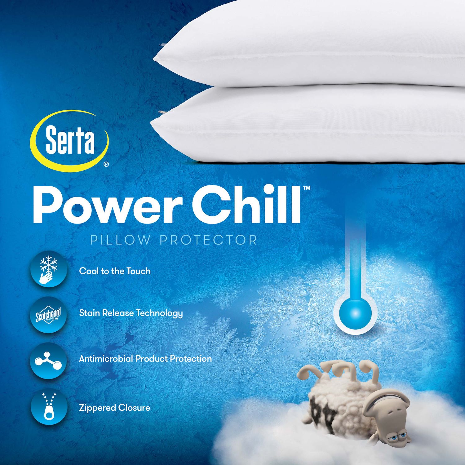 Serta Power Chill Pillow Protector