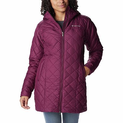 Women s Columbia Copper Crest Quilted Long Jacket