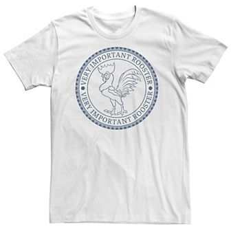 Big & Tall Disney Moana Heihei Very Important Rooster Tee