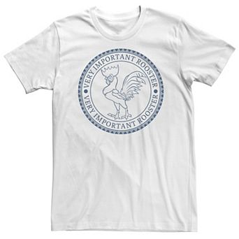 Big & Tall Disney Moana Heihei Very Important Rooster Tee