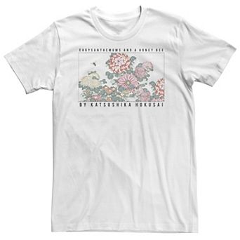 Big & Tall Fifth Sun Painting By Katsushika Hokusai Tee