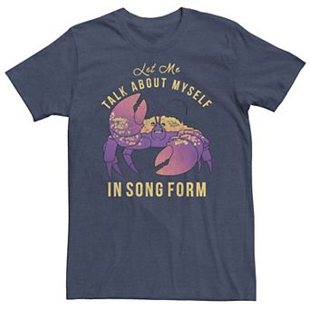 Big & Tall Disney Moana Let Me Talk About Myself In Song Form Tamatoa Tee