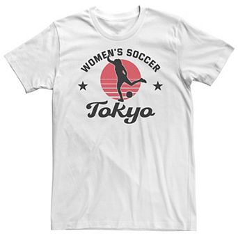 Big & Tall Women's Soccer Tokyo Tee