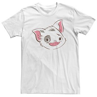 Big & Tall Disney Moana Pua Big Face Tee