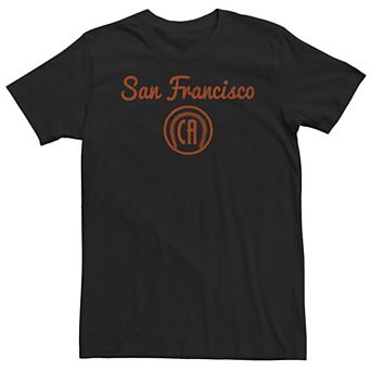 Big & Tall San Francisco California Baseball Vintage Tee