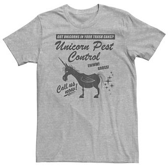 Disney / Pixar's Onward Big & Tall Unicorn Pest Control Tee