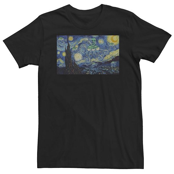 Big & Tall Starry Night Portrait Tee