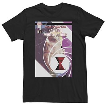 Big & Tall Marvel Tales Of Suspense Hawkeye The Winter Soldier Tee