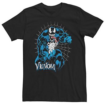 Big & Tall Marvel Venom Tangled In Web Tee