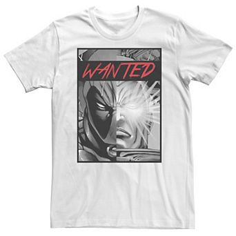 Big & Tall Marvel Deadpool Cable Split Poster Tee