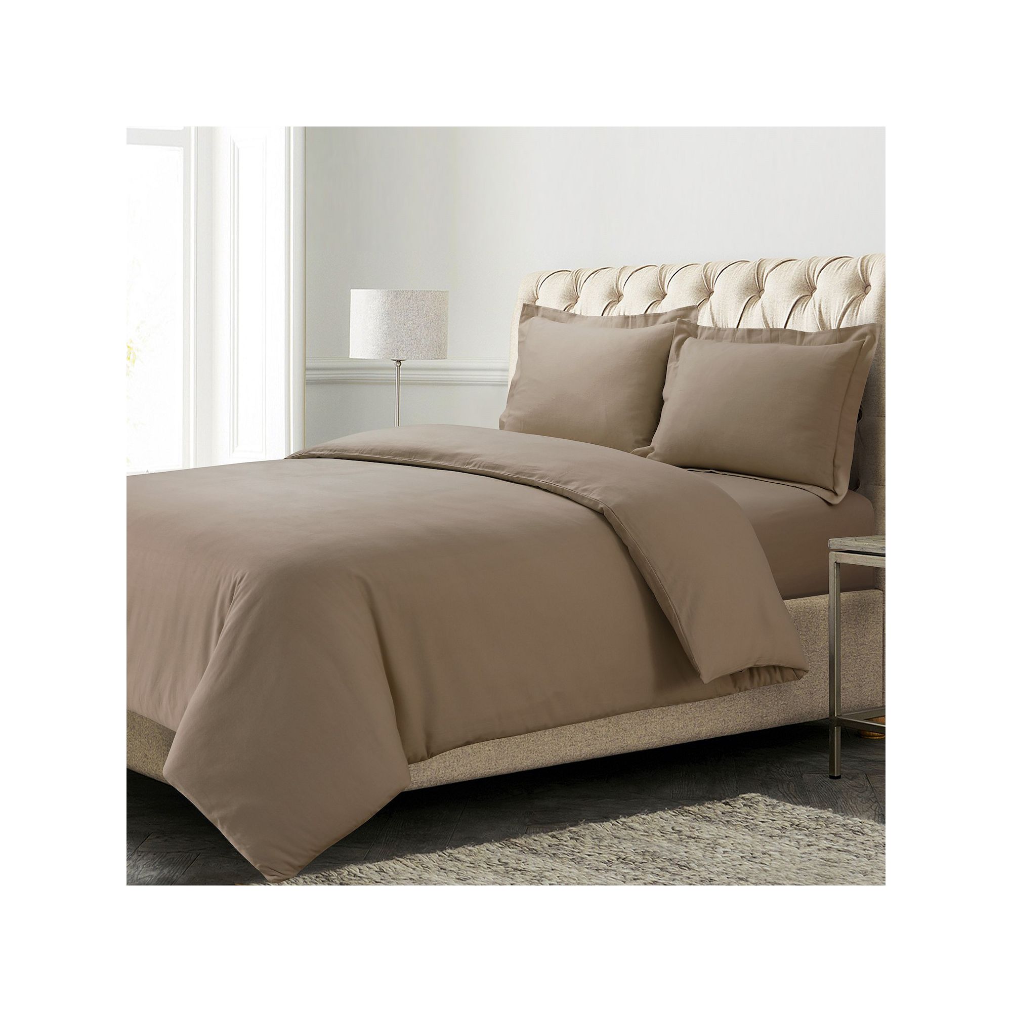 37840570 Azores Home Solid Flannel Oversized Duvet Cover Se sku 37840570