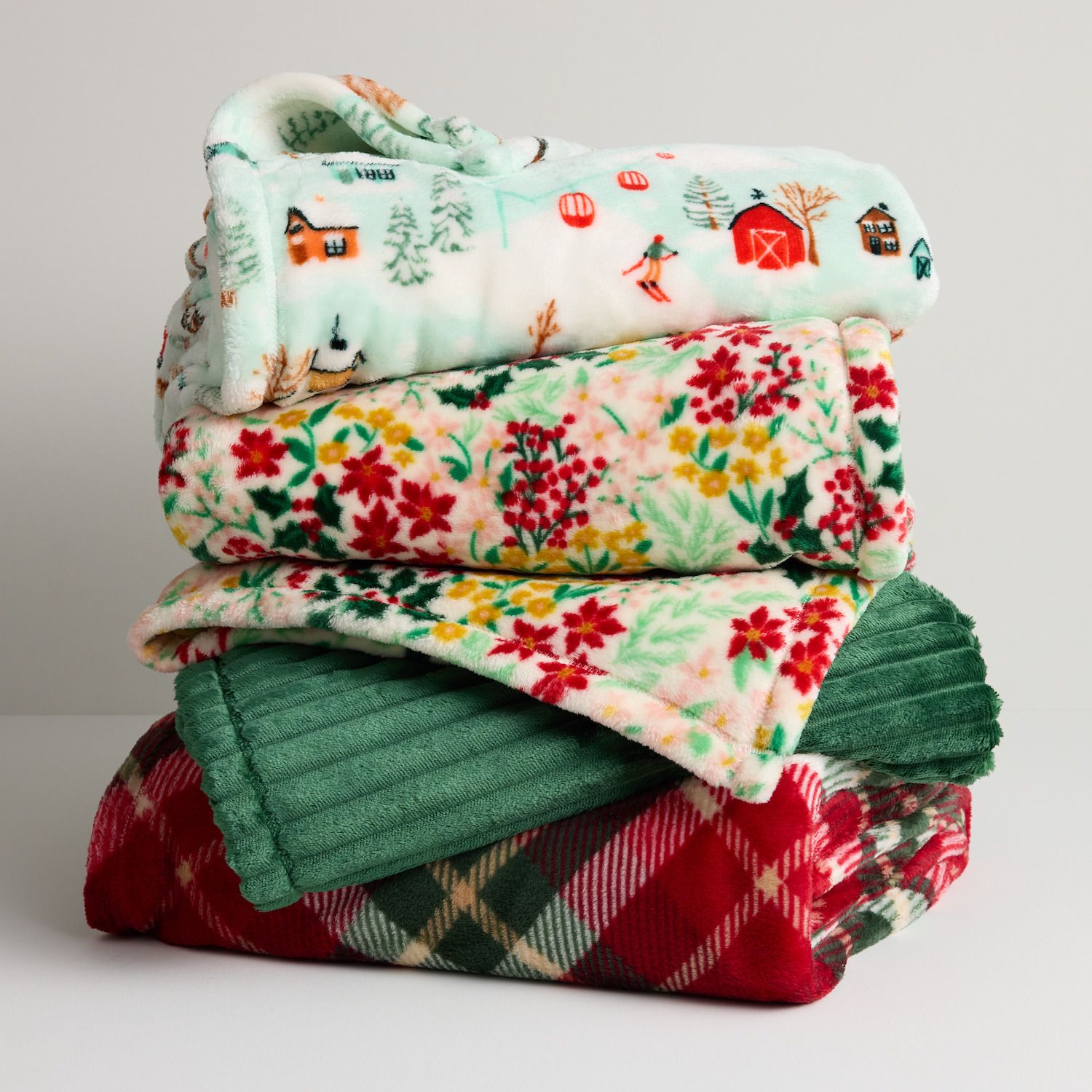 ケボズ　KEBOZ 　LARGE BLANKET　完売品 The Big One® Holiday Oversized Supersoft Plush Throw Blanket