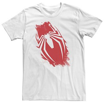 Big & Tall Marvel Spider-Man Game Painted Icon Tee