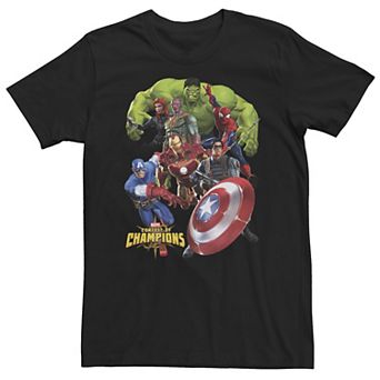 Big & Tall Marvel Contest of Champions Team Avengers Tee