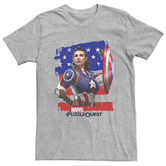 Big & Tall Marvel Puzzle Quest Spider-Man Miles Morales Tee