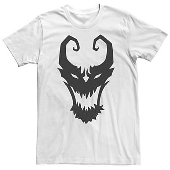 Big & Tall Marvel Venom Symbol Logo Comic Tee