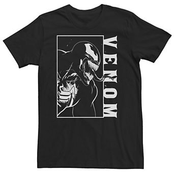 Big & Tall Marvel Venom Side View Tongue Out Tee