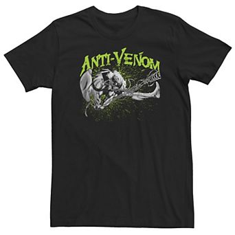 Big & Tall Marvel Venom Anti-Venom Swing Splatter Tee
