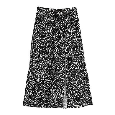 Women's Nine West Crosshatch Tiered Maxi Skirt