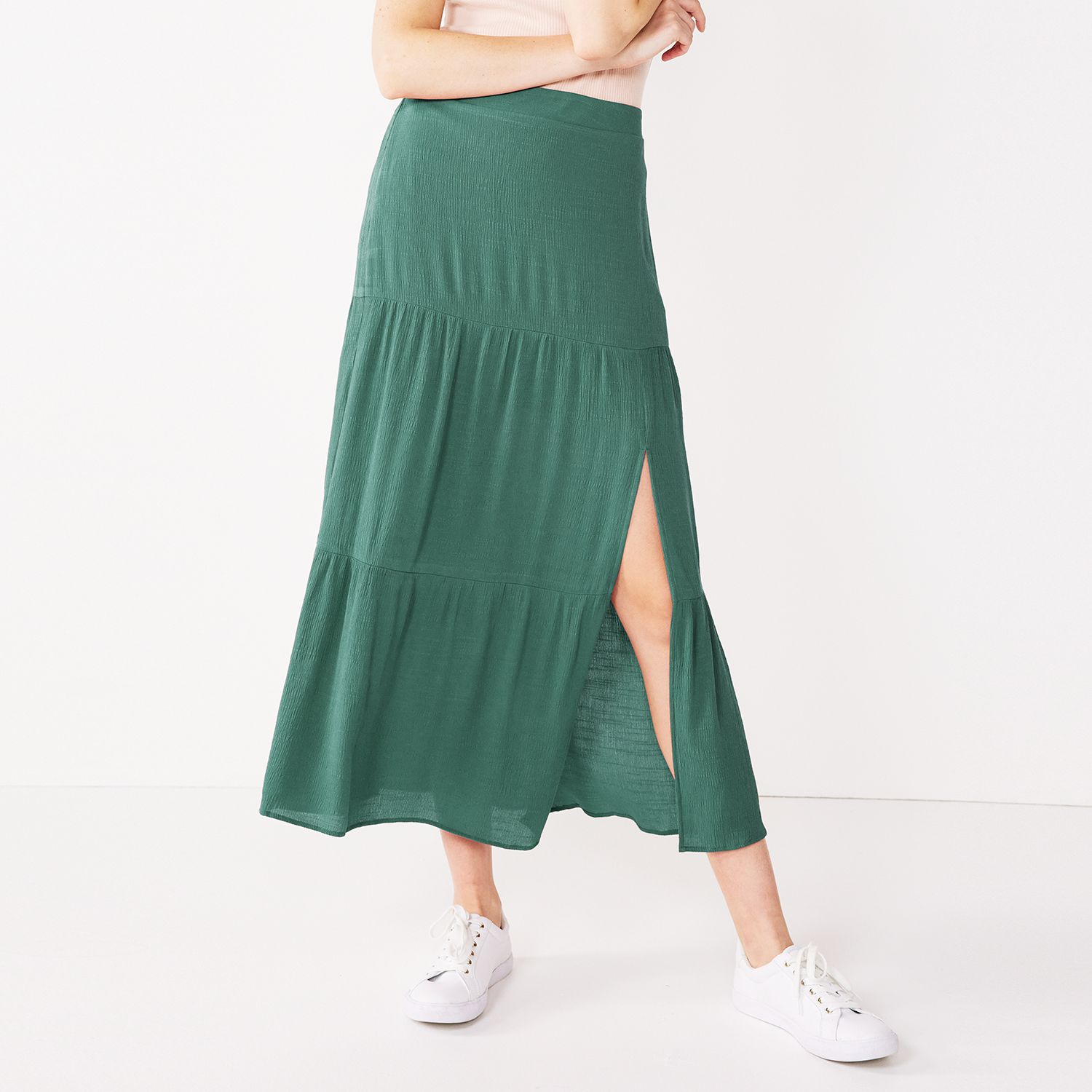 kohls maxi skirt petite