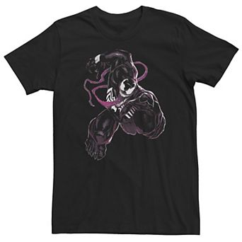 Big & Tall Marvel Venom Action Pose Tongue Tee