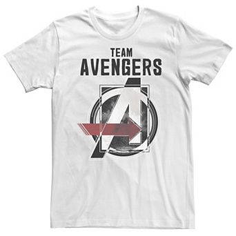 Big & Tall Marvel Avengers Classic Team Logo Tee
