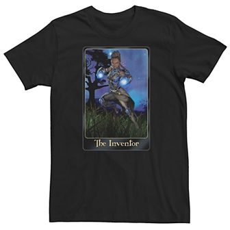 Big & Tall Marvel Shuri The Inventor Card Art Tee
