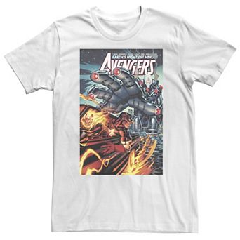 Big & Tall Marvel Avengers Loki Comic Cover Tee