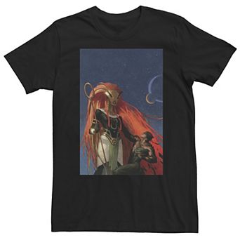 Big & Tall Marvel Comixology Black Panther And Bast Comic Cover Tee